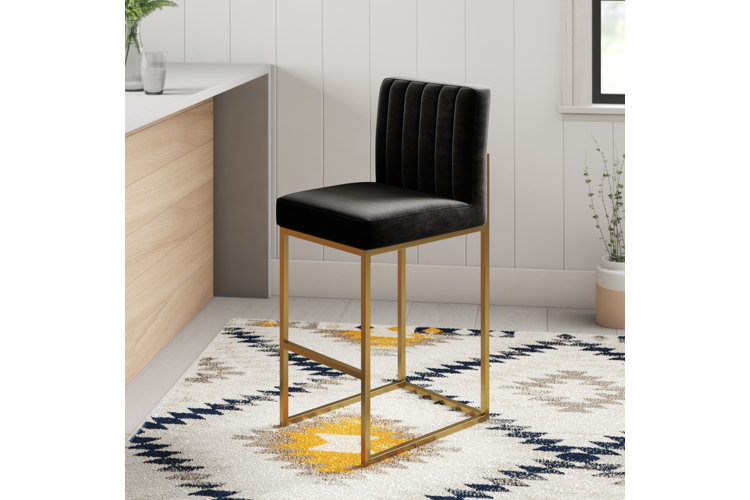 Costigan velvet best sale 26 bar stool